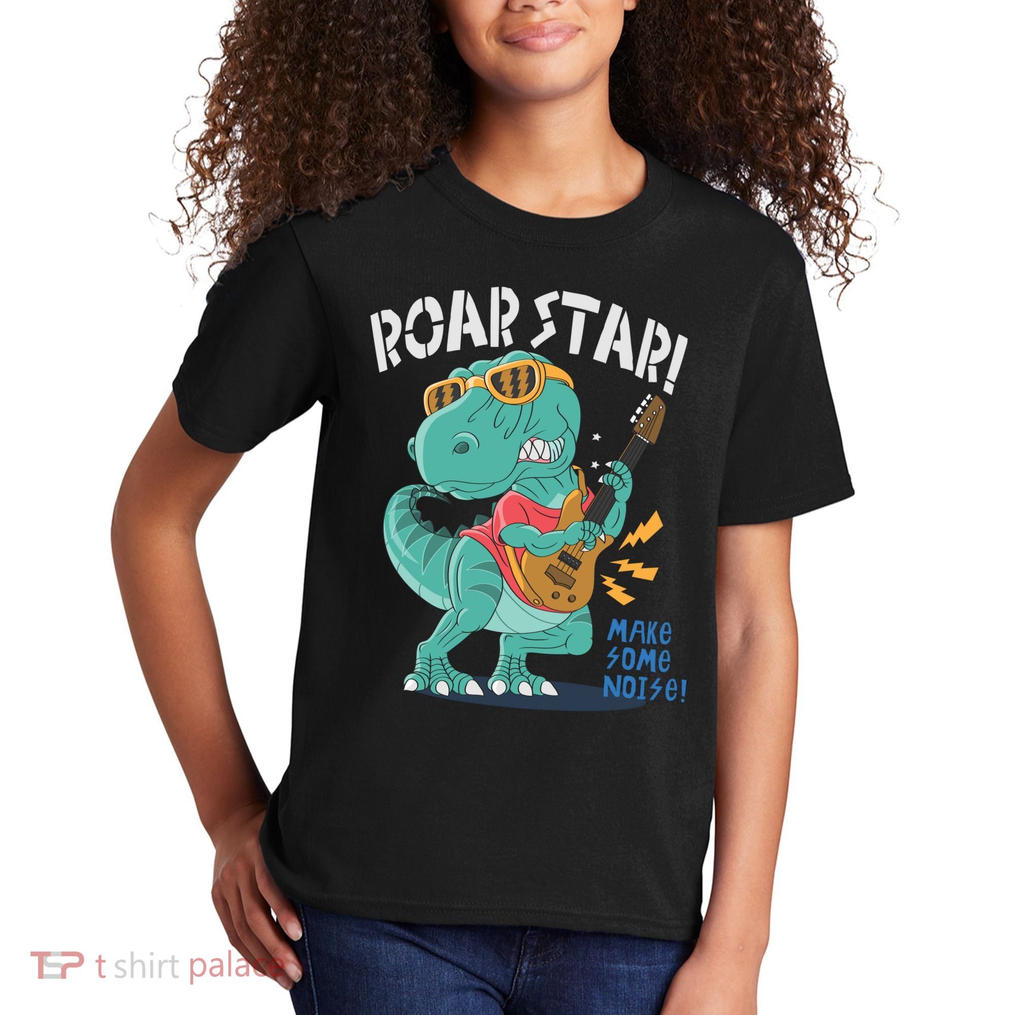 Roar Star Make Some Noise Cute Kids T-Shirt