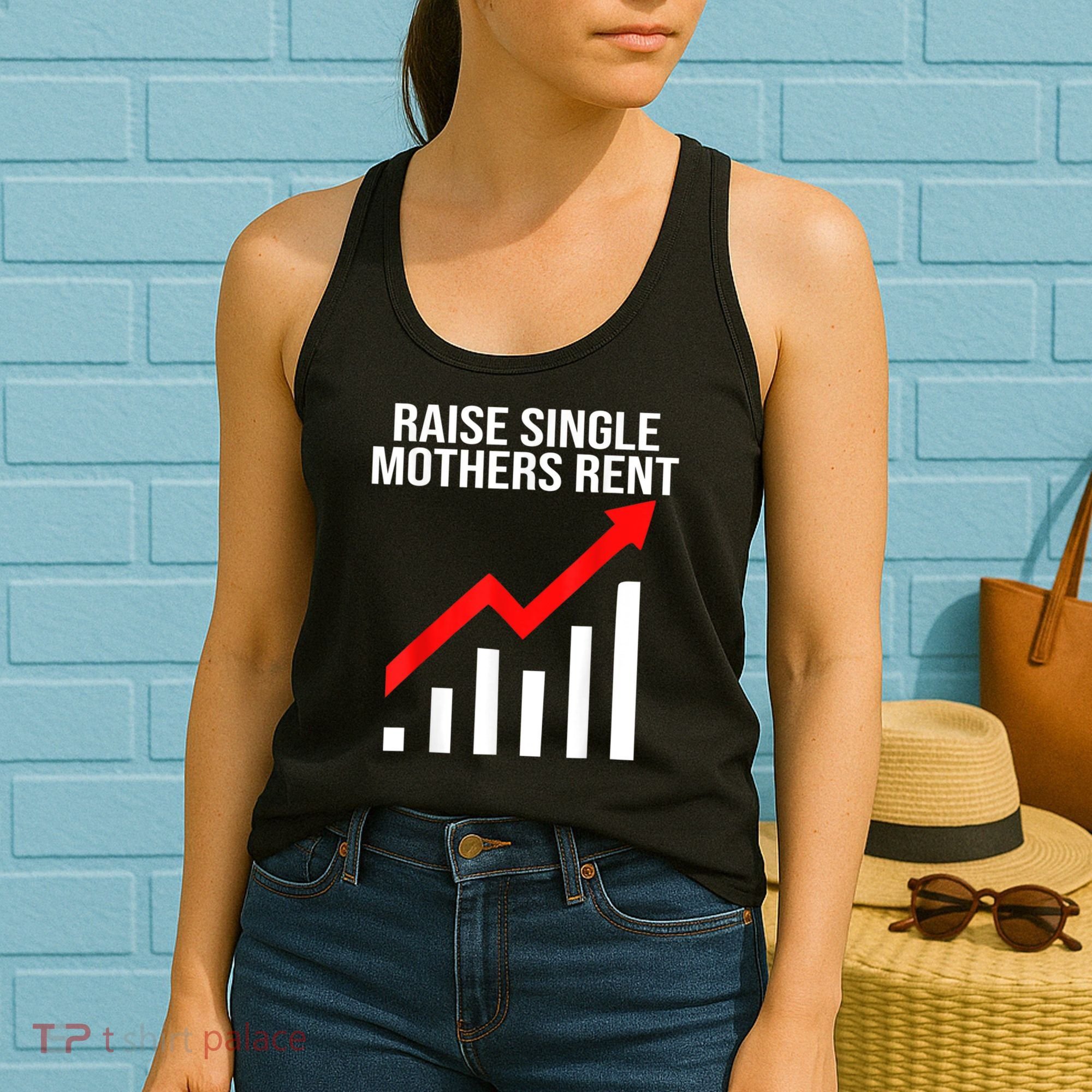 Raise Single Mothers Rent Women's Tank Top