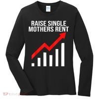 Raise Single Mothers Rent Women's Long Sleeve Shirt thumb 0
