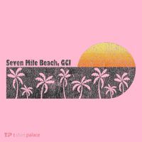Retro Seven Mile Beach Grand Cayman Island Retro Coaster thumb 2