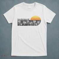 Retro Seven Mile Beach Grand Cayman Island Retro T-Shirt thumb 5