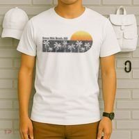 Retro Seven Mile Beach Grand Cayman Island Retro T-Shirt thumb 6