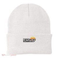 Retro Seven Mile Beach Grand Cayman Island Retro Beanie thumb 0