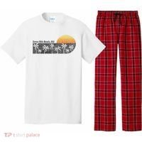 Retro Seven Mile Beach Grand Cayman Island Retro Pajama Set thumb 0