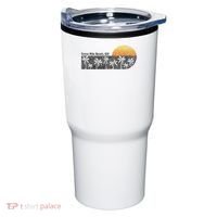 Retro Seven Mile Beach Grand Cayman Island Retro Tumbler thumb 0