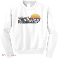 Retro Seven Mile Beach Grand Cayman Island Retro Kids Sweatshirt thumb 0