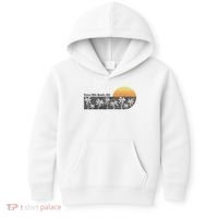 Retro Seven Mile Beach Grand Cayman Island Retro Kids Hoodie thumb 0