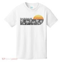 Retro Seven Mile Beach Grand Cayman Island Retro Kids T-Shirt thumb 0