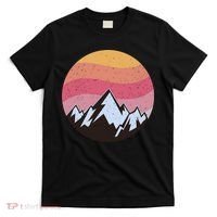 Retro Sunset Mountain T-Shirt thumb 0