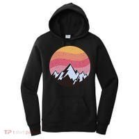 Retro Sunset Mountain Women's Hoodie thumb 0