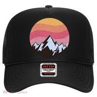 Retro Sunset Mountain Hat thumb 0