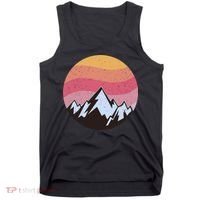Retro Sunset Mountain Tank Top thumb 0