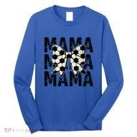 Retro Soccer Mama Cool Coquette Mom Soccer Retro Mothers Day Gift Long Sleeve Shirt thumb 0