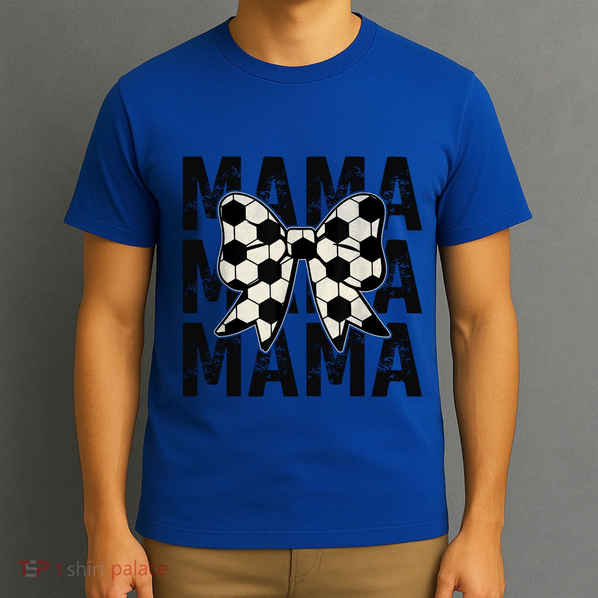 Retro Soccer Mama Cool Coquette Mom Soccer Retro Mothers Day Gift T-Shirt