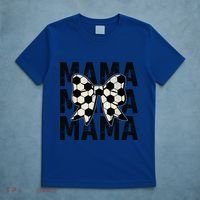 Retro Soccer Mama Cool Coquette Mom Soccer Retro Mothers Day Gift T-Shirt thumb 5