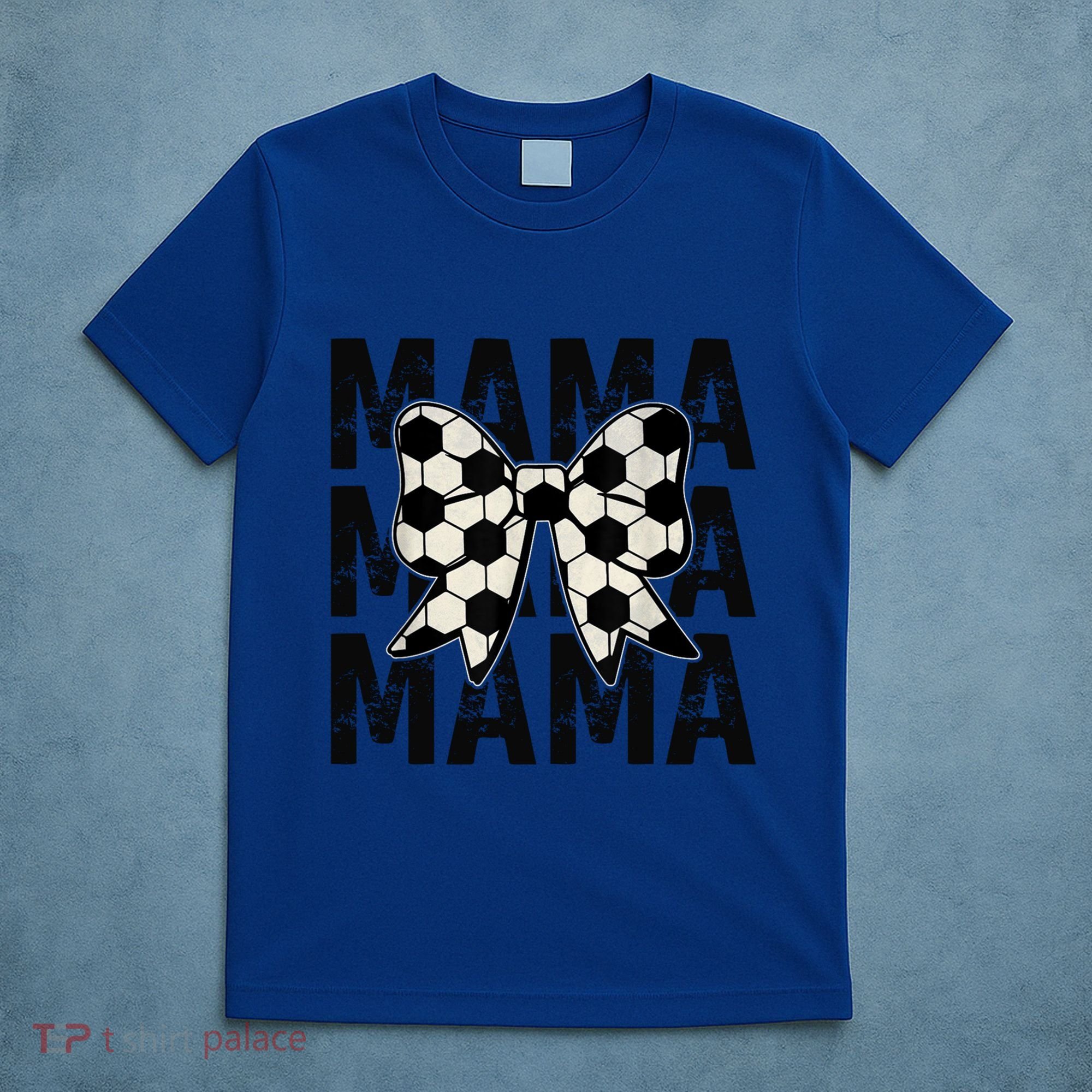 Retro Soccer Mama Cool Coquette Mom Soccer Retro Mothers Day Gift T-Shirt