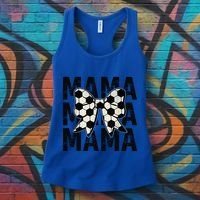 Retro Soccer Mama Cool Coquette Mom Soccer Retro Mothers Day Gift Women's Tank Top thumb 3