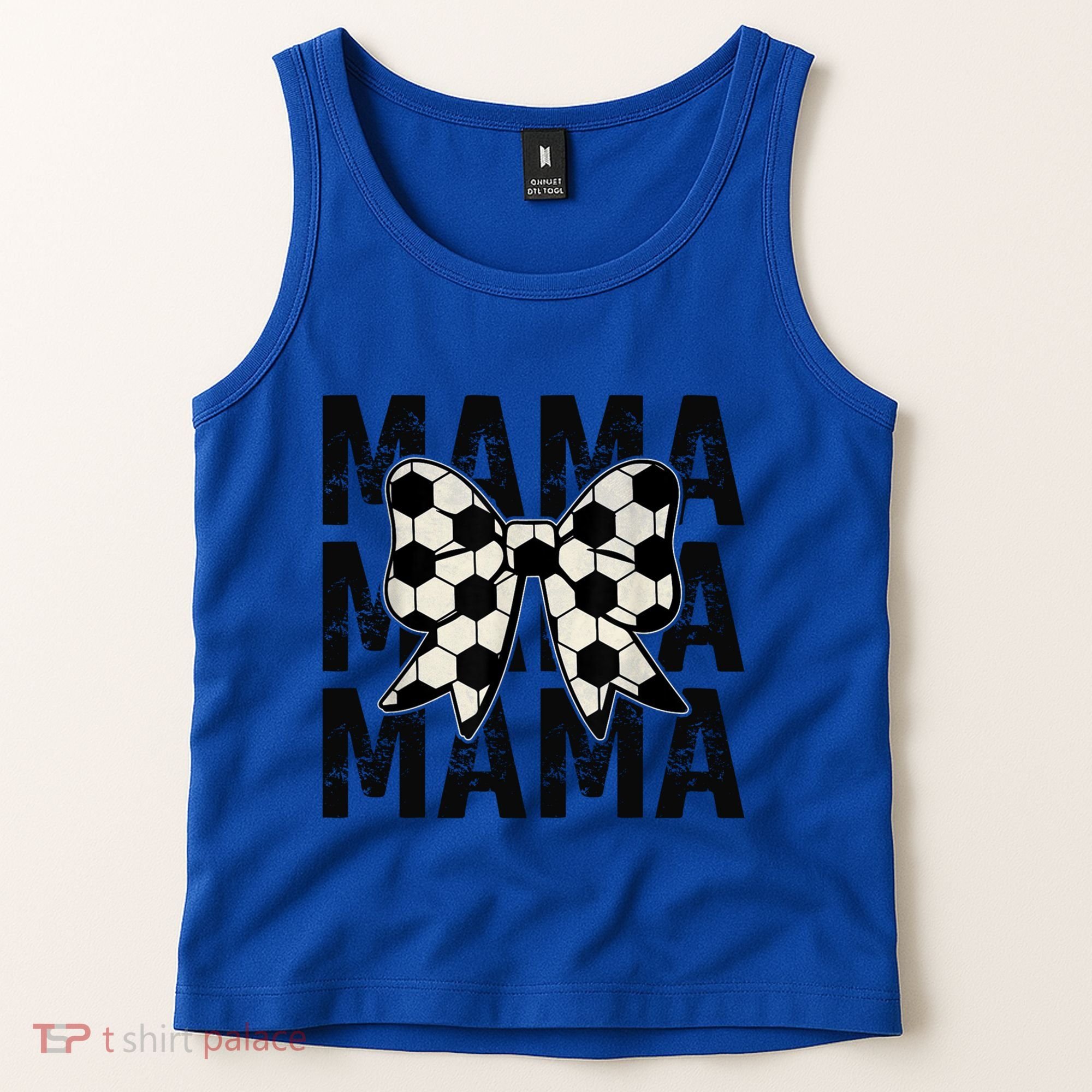 Retro Soccer Mama Cool Coquette Mom Soccer Retro Mothers Day Gift Tank Top