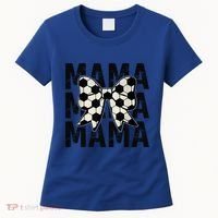 Retro Soccer Mama Cool Coquette Mom Soccer Retro Mothers Day Gift Women's T-Shirt thumb 0
