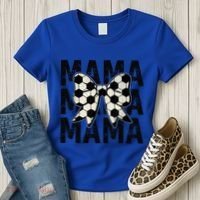Retro Soccer Mama Cool Coquette Mom Soccer Retro Mothers Day Gift Women's T-Shirt thumb 3