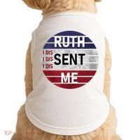 Ruth Sent Me Notorious Ruth Bader Ginsburg I Dissent Women Doggie Tank thumb 0