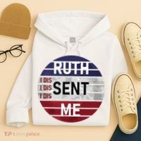 Ruth Sent Me Notorious Ruth Bader Ginsburg I Dissent Women Hoodie thumb 4