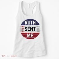 Ruth Sent Me Notorious Ruth Bader Ginsburg I Dissent Women Women's Tank Top thumb 0