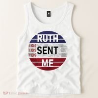Ruth Sent Me Notorious Ruth Bader Ginsburg I Dissent Women Tank Top thumb 2