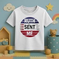 Ruth Sent Me Notorious Ruth Bader Ginsburg I Dissent Women Toddler T-Shirt thumb 3