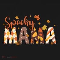 Retro Spooky Mama Halloween Coaster thumb 2