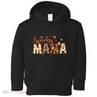 Retro Spooky Mama Halloween Toddler Hoodie thumb 0