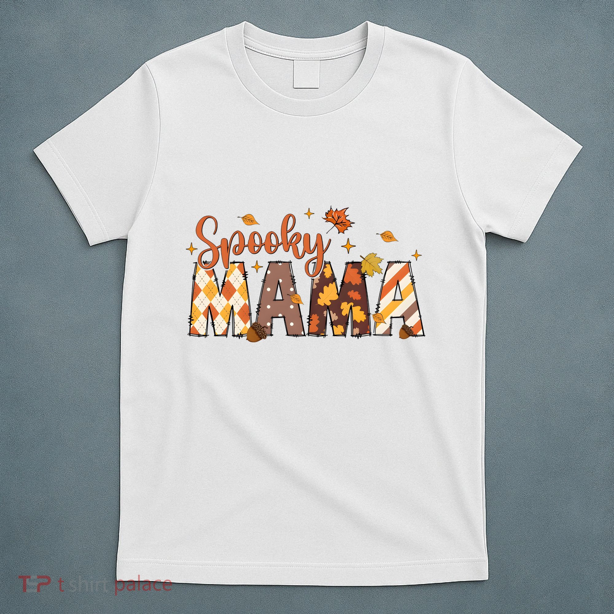Retro Spooky Mama Halloween T-Shirt