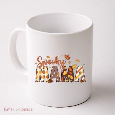 Retro Spooky Mama Halloween Coffee Mug