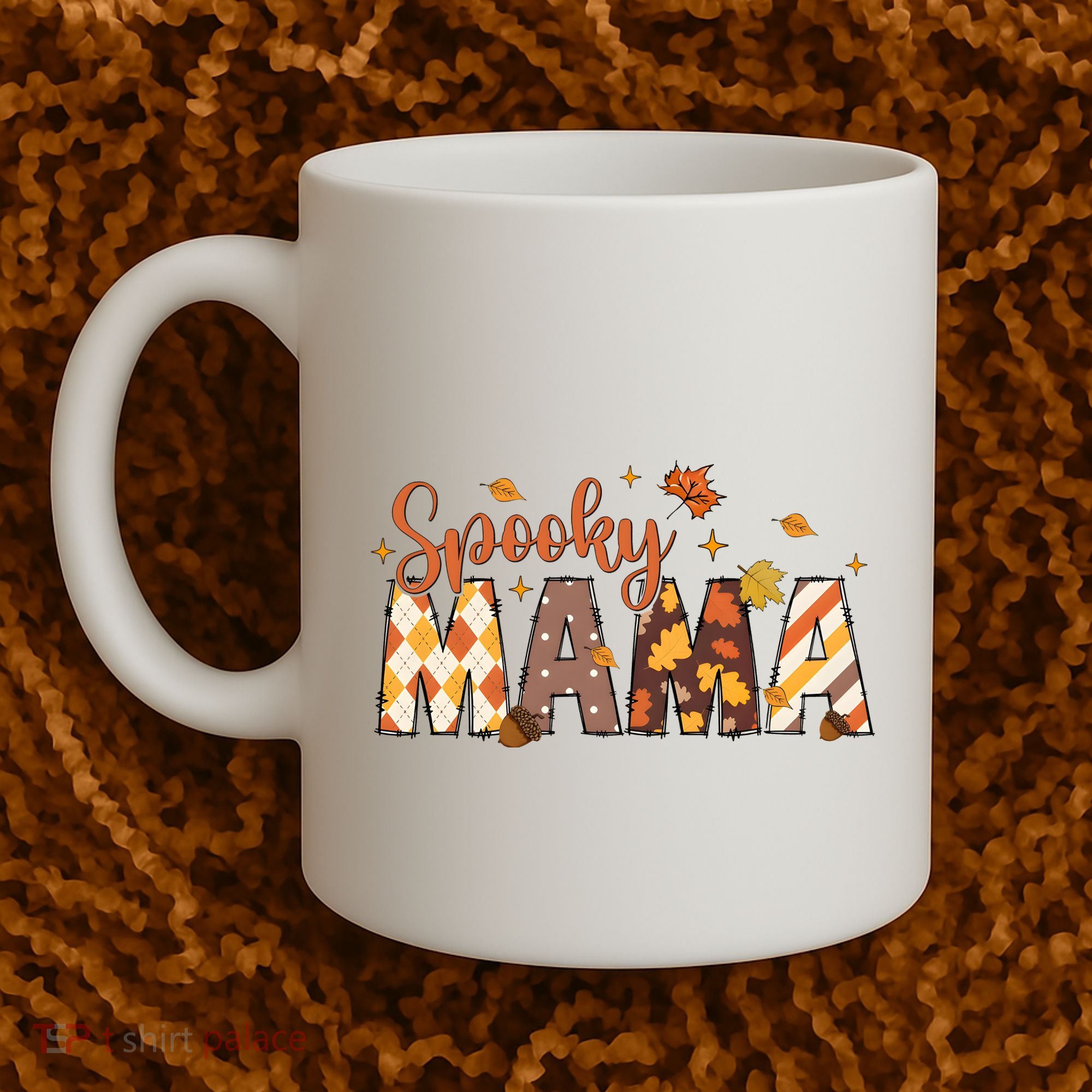 Retro Spooky Mama Halloween Coffee Mug