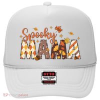 Retro Spooky Mama Halloween Hat thumb 0