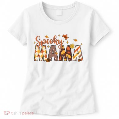 Retro Spooky Mama Halloween Women's T-Shirt