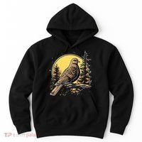 Retro Style Mourning Dove Hoodie thumb 0