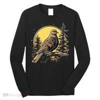 Retro Style Mourning Dove Long Sleeve Shirt thumb 0