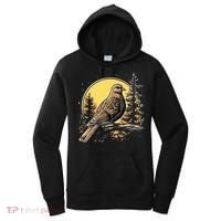 Retro Style Mourning Dove Women's Hoodie thumb 0