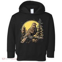 Retro Style Mourning Dove Toddler Hoodie thumb 0
