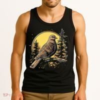 Retro Style Mourning Dove Tank Top thumb 3