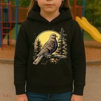 Retro Style Mourning Dove Kids Hoodie thumb 3