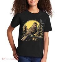 Retro Style Mourning Dove Kids T-Shirt thumb 2
