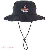 Retro Spooky Mama Graphic Gift Bucket Hat thumb 0