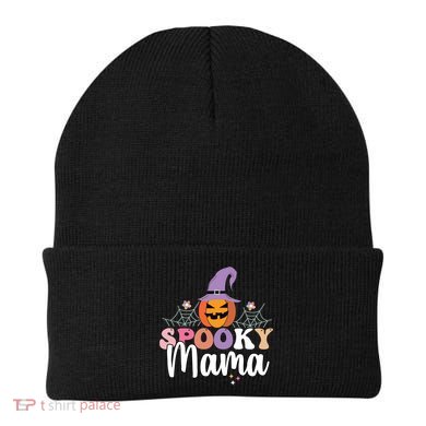 Retro Spooky Mama Graphic Gift Beanie