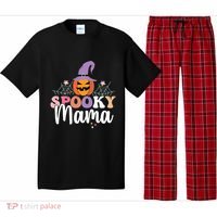 Retro Spooky Mama Graphic Gift Pajama Set thumb 0