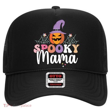 Retro Spooky Mama Graphic Gift Hat