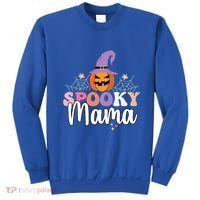 Retro Spooky Mama Graphic Gift Sweatshirt thumb 0