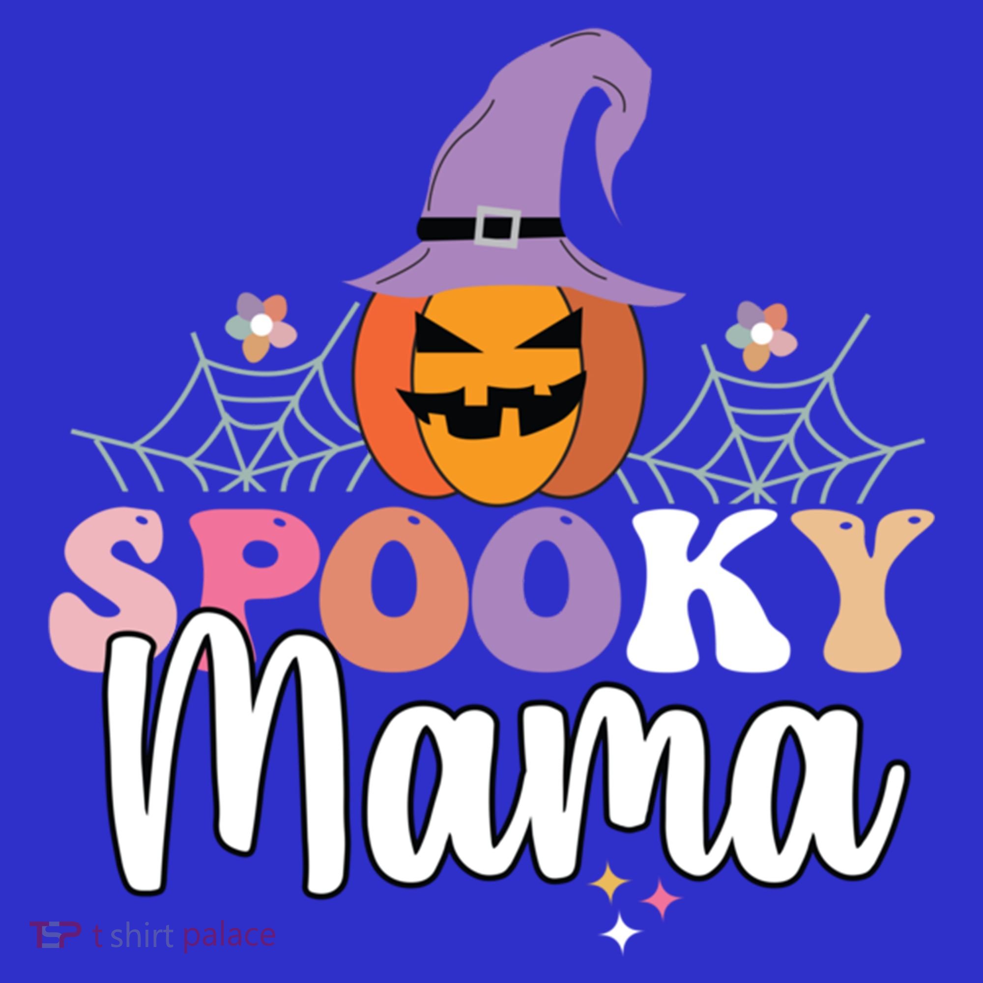 Retro Spooky Mama Graphic Gift Sweatshirt