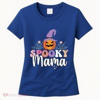 Retro Spooky Mama Graphic Gift Women's T-Shirt thumb 0